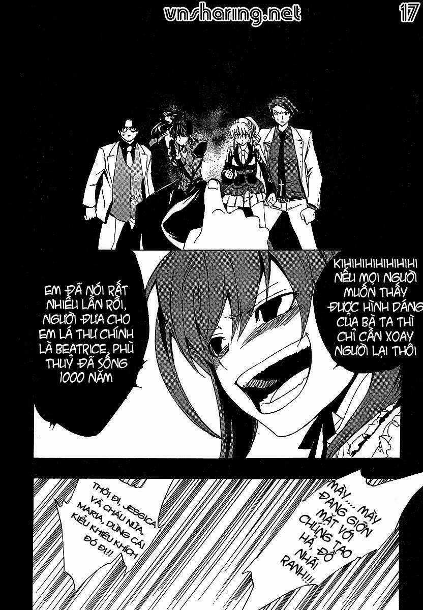 Umineko no Naku Koro ni Episode 1: Legend of the Golden Witch Chapter 19 trang 17