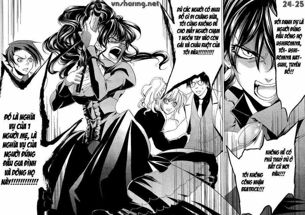 Umineko no Naku Koro ni Episode 1: Legend of the Golden Witch Chapter 19 trang 24