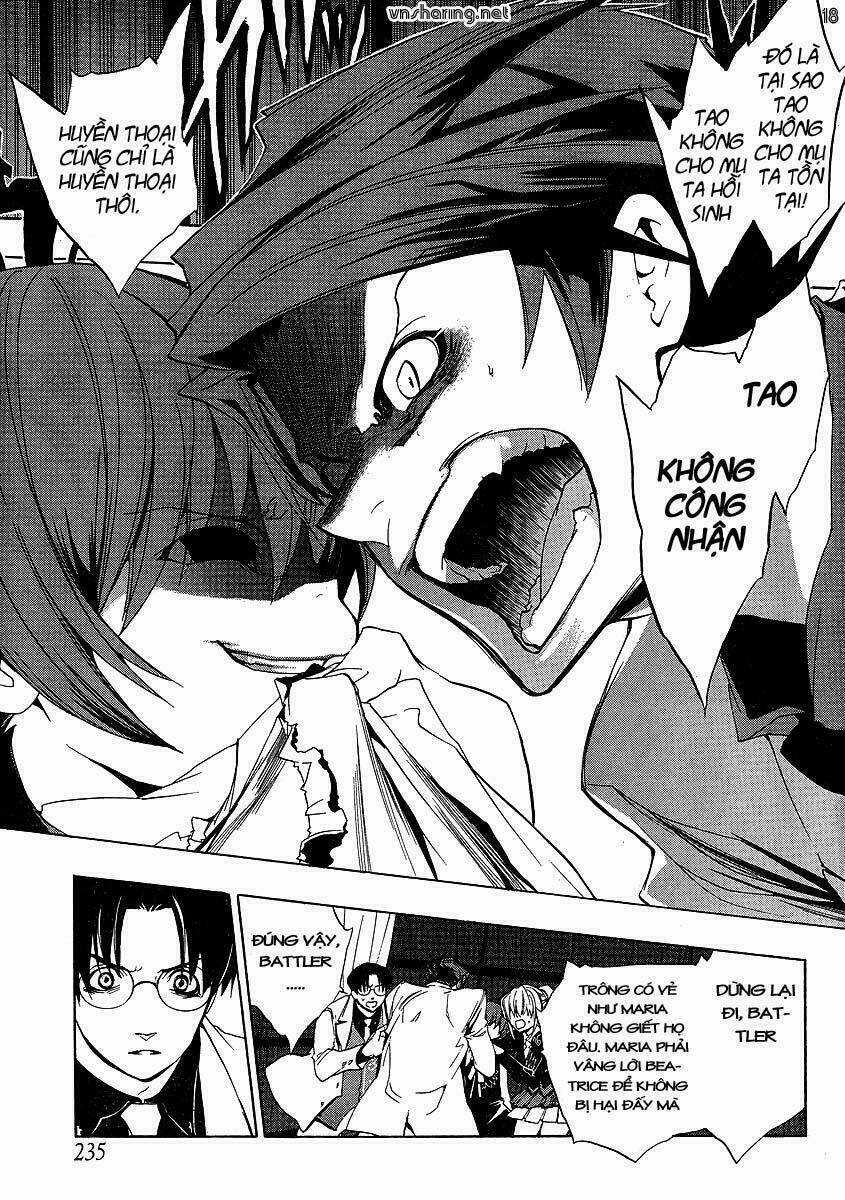 Umineko no Naku Koro ni Episode 1: Legend of the Golden Witch Chapter 21 trang 16