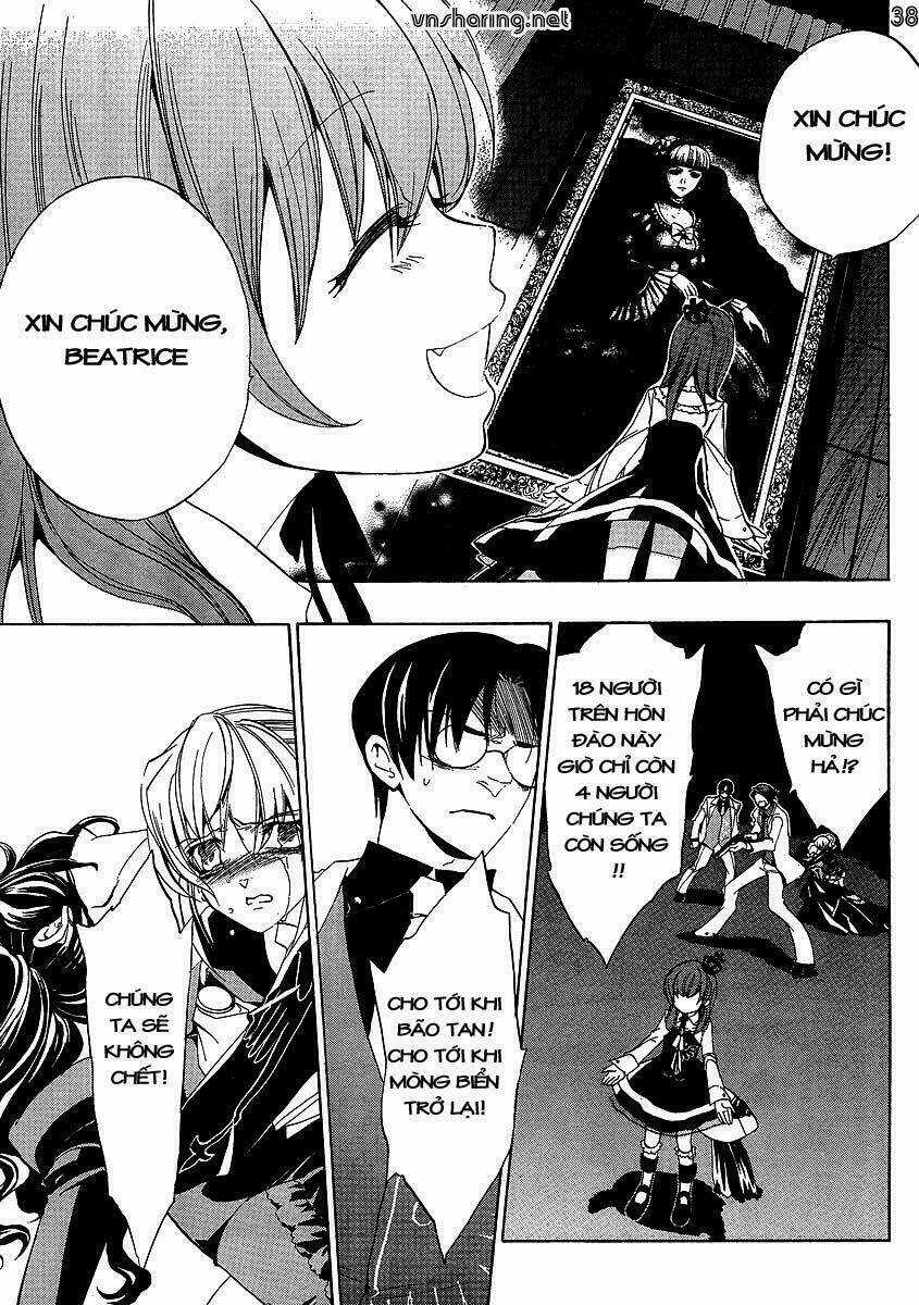 Umineko no Naku Koro ni Episode 1: Legend of the Golden Witch Chapter 21 trang 34