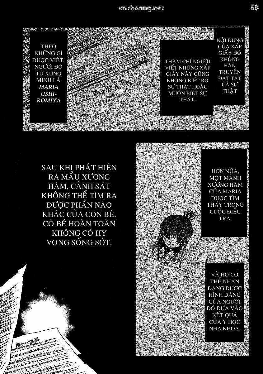 Umineko no Naku Koro ni Episode 1: Legend of the Golden Witch Chapter 21 trang 49