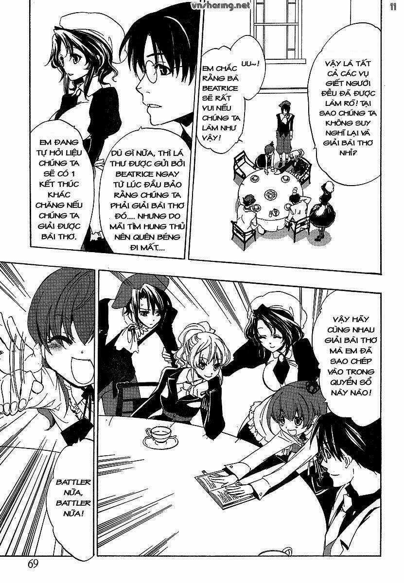 Umineko no Naku Koro ni Episode 1: Legend of the Golden Witch Chapter 22 trang 10