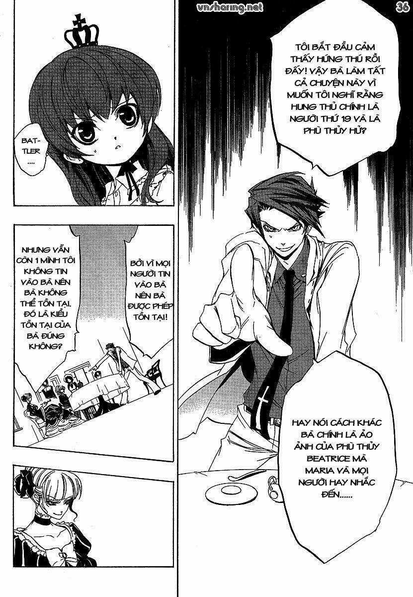 Umineko no Naku Koro ni Episode 1: Legend of the Golden Witch Chapter 22 trang 34