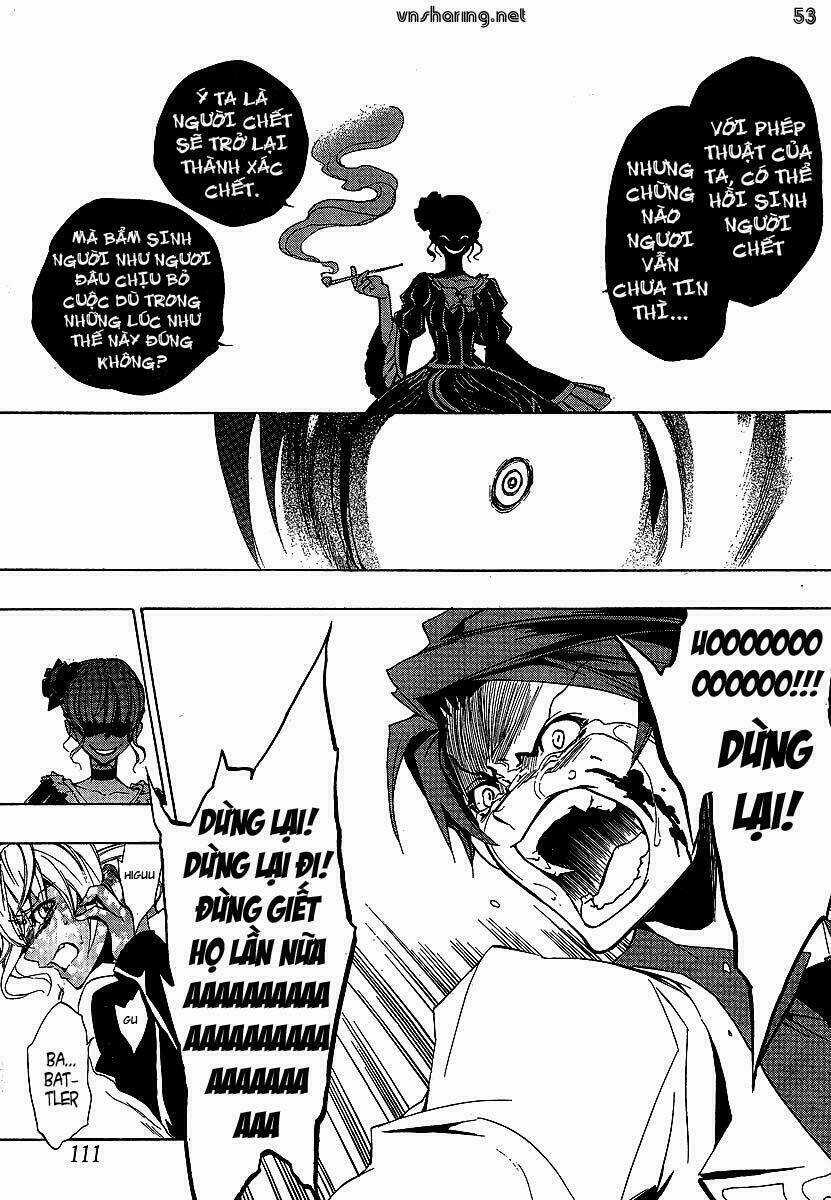 Umineko no Naku Koro ni Episode 1: Legend of the Golden Witch Chapter 22 trang 50