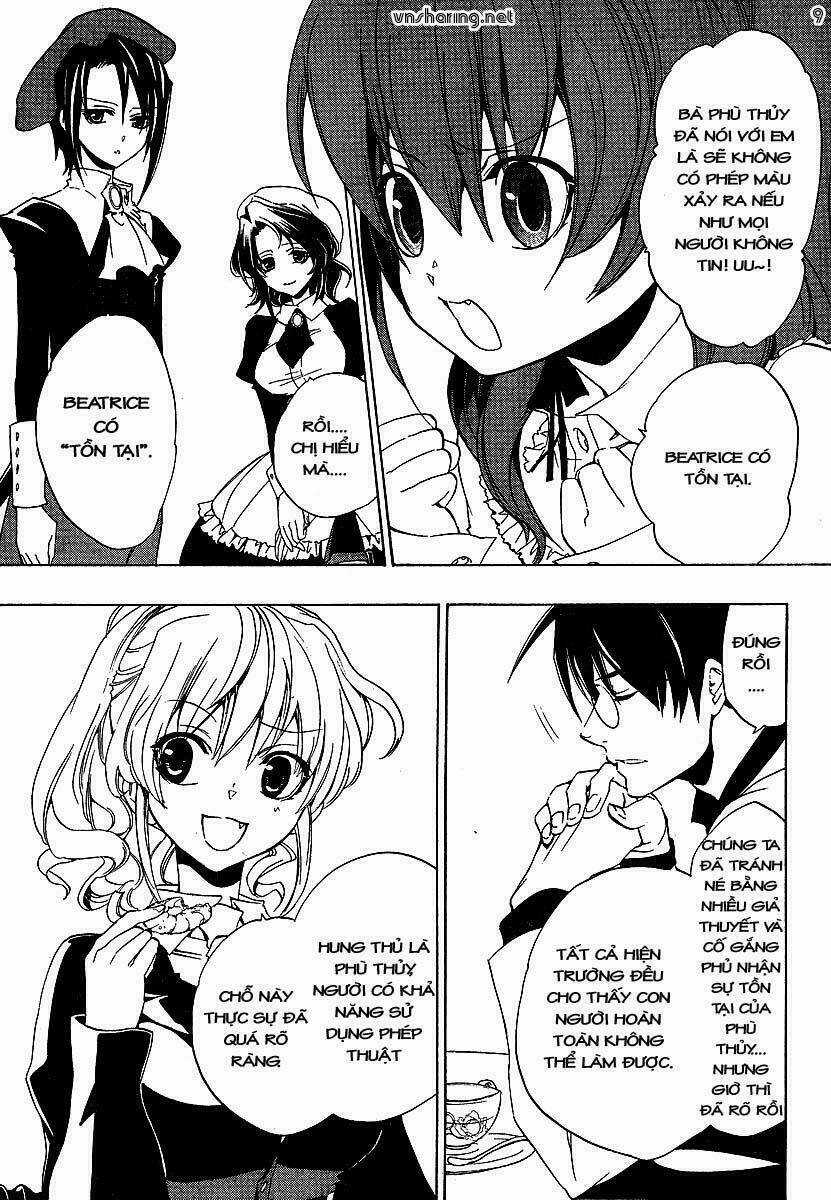 Umineko no Naku Koro ni Episode 1: Legend of the Golden Witch Chapter 22 trang 8