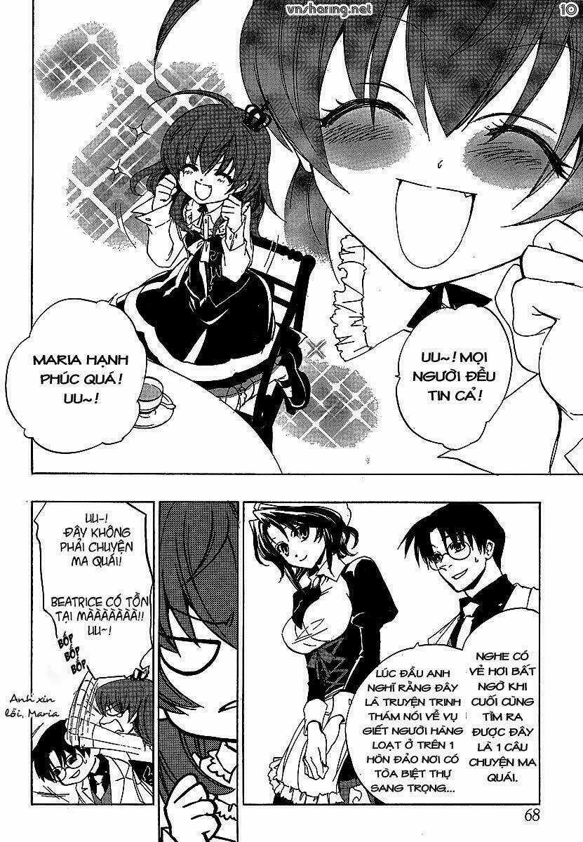 Umineko no Naku Koro ni Episode 1: Legend of the Golden Witch Chapter 22 trang 9