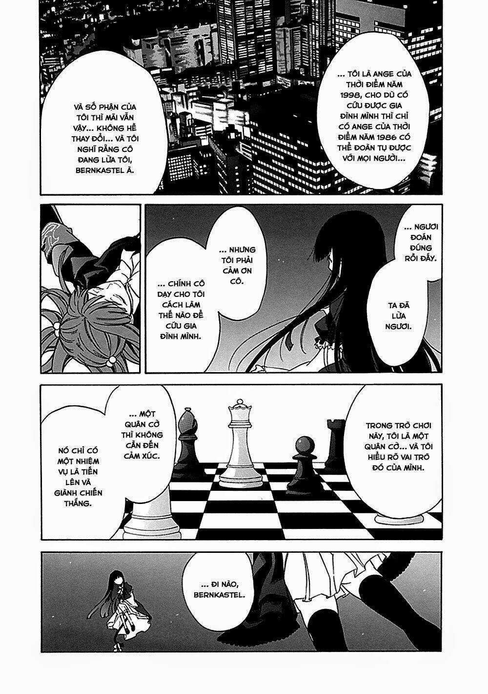 Umineko no Naku Koro ni Episode 1: Legend of the Golden Witch Chapter 25 trang 47