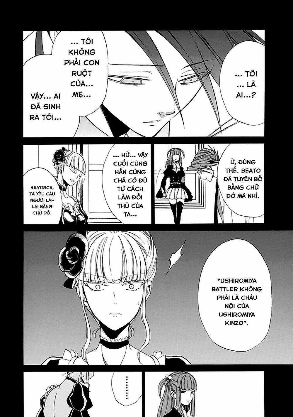 Umineko no Naku Koro ni Episode 1: Legend of the Golden Witch Chapter 26 trang 27