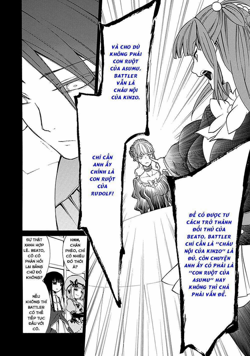 Umineko no Naku Koro ni Episode 1: Legend of the Golden Witch Chapter 26 trang 29