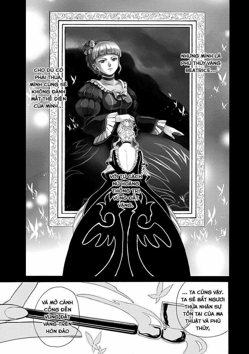 Umineko no Naku Koro ni Episode 1: Legend of the Golden Witch Chapter 26 trang 55