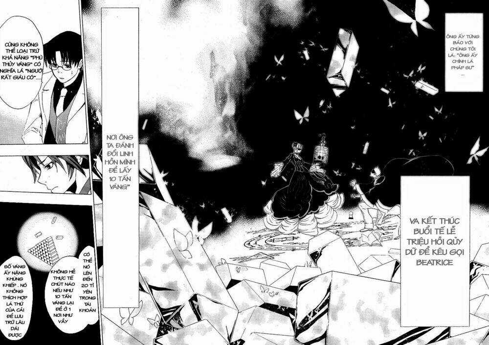 Umineko no Naku Koro ni Episode 1: Legend of the Golden Witch Chapter 4 trang 11