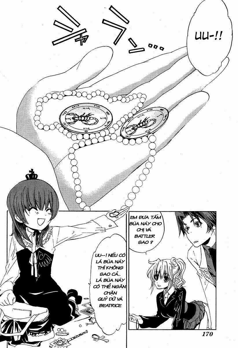 Umineko no Naku Koro ni Episode 1: Legend of the Golden Witch Chapter 4 trang 19