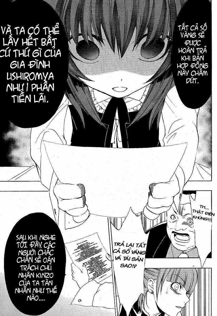 Umineko no Naku Koro ni Episode 1: Legend of the Golden Witch Chapter 5 trang 11