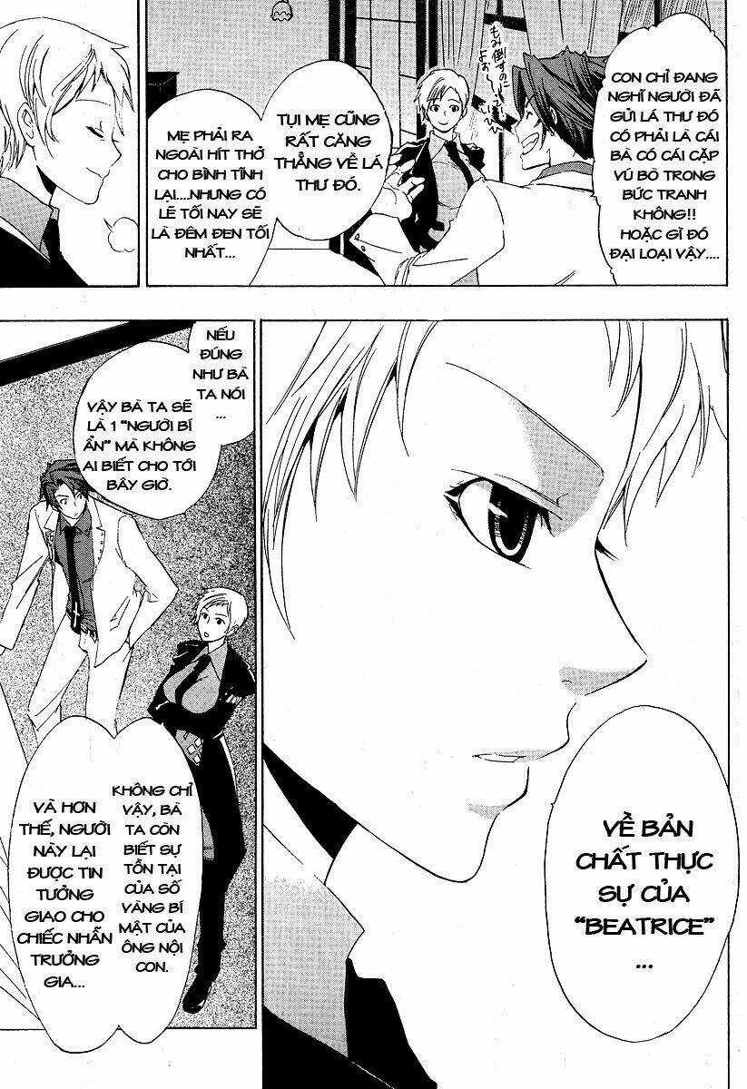 Umineko no Naku Koro ni Episode 1: Legend of the Golden Witch Chapter 5 trang 34