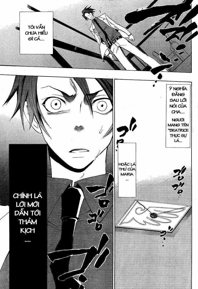 Umineko no Naku Koro ni Episode 1: Legend of the Golden Witch Chapter 5 trang 50