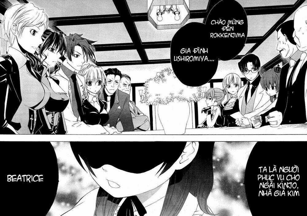 Umineko no Naku Koro ni Episode 1: Legend of the Golden Witch Chapter 5 trang 9