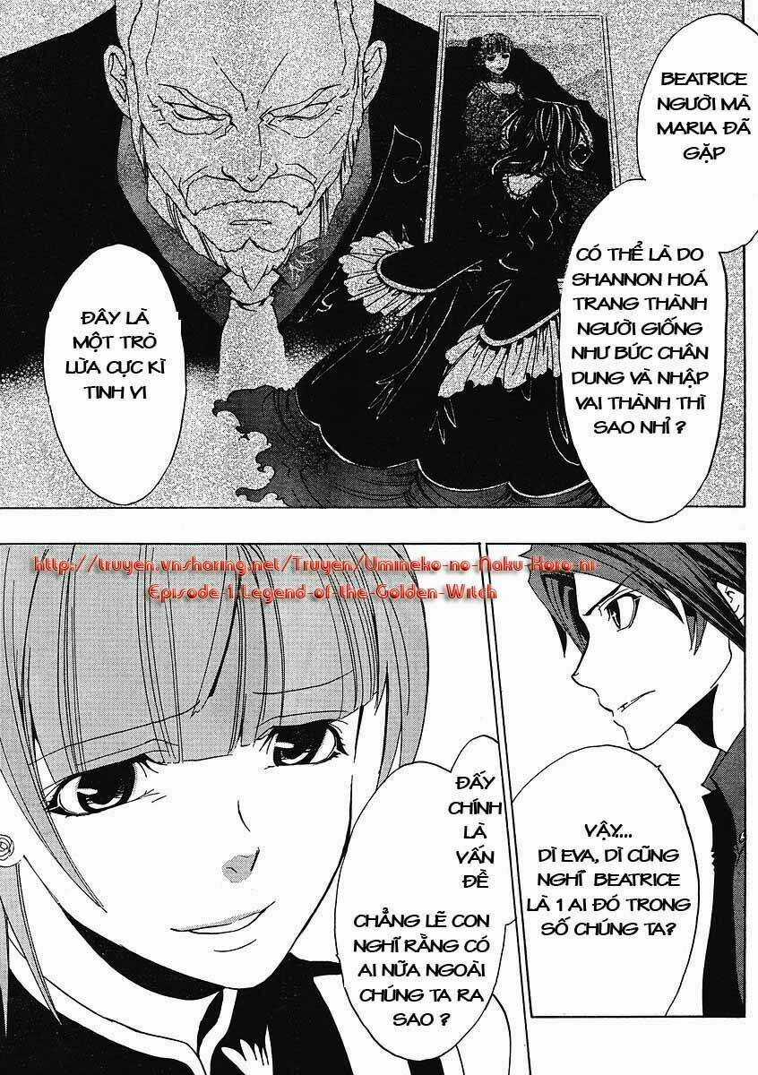 Umineko no Naku Koro ni Episode 1: Legend of the Golden Witch Chapter 9 trang 11