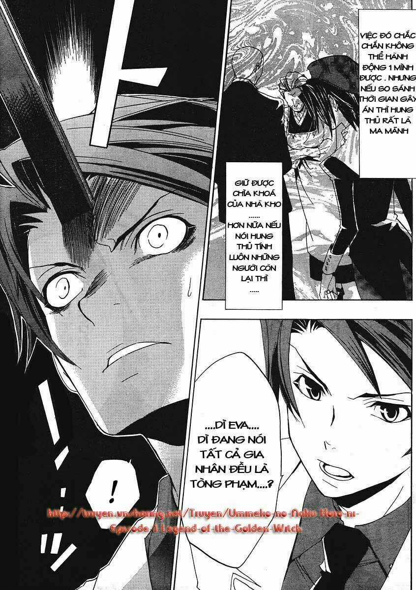 Umineko no Naku Koro ni Episode 1: Legend of the Golden Witch Chapter 9 trang 15