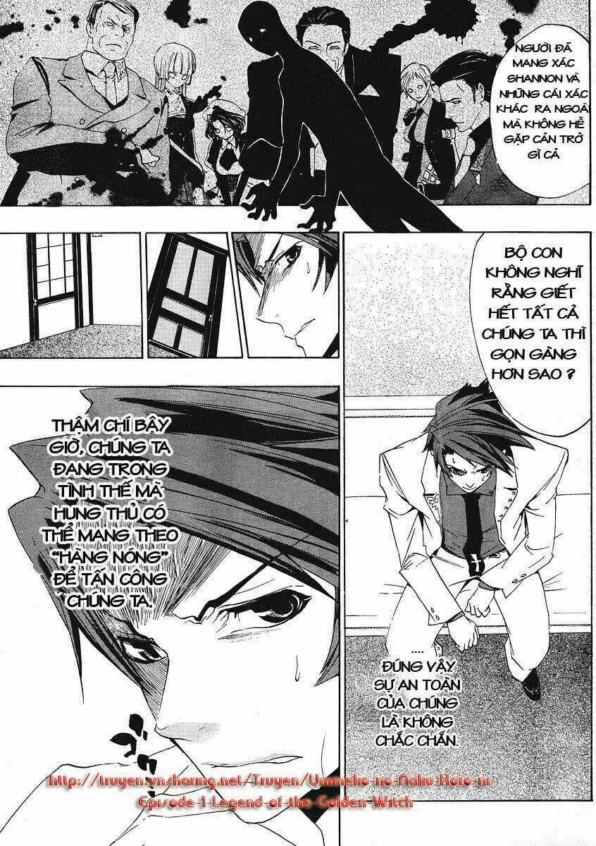 Umineko no Naku Koro ni Episode 1: Legend of the Golden Witch Chapter 9 trang 17