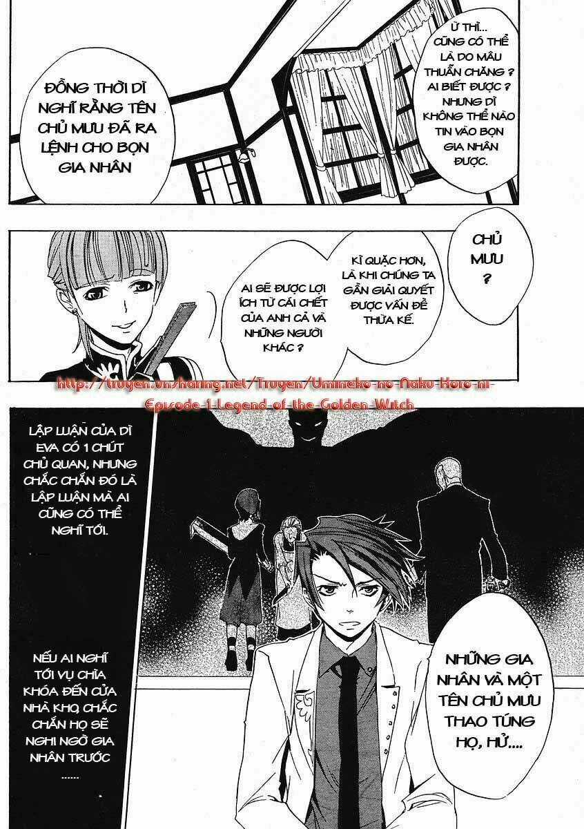 Umineko no Naku Koro ni Episode 1: Legend of the Golden Witch Chapter 9 trang 18