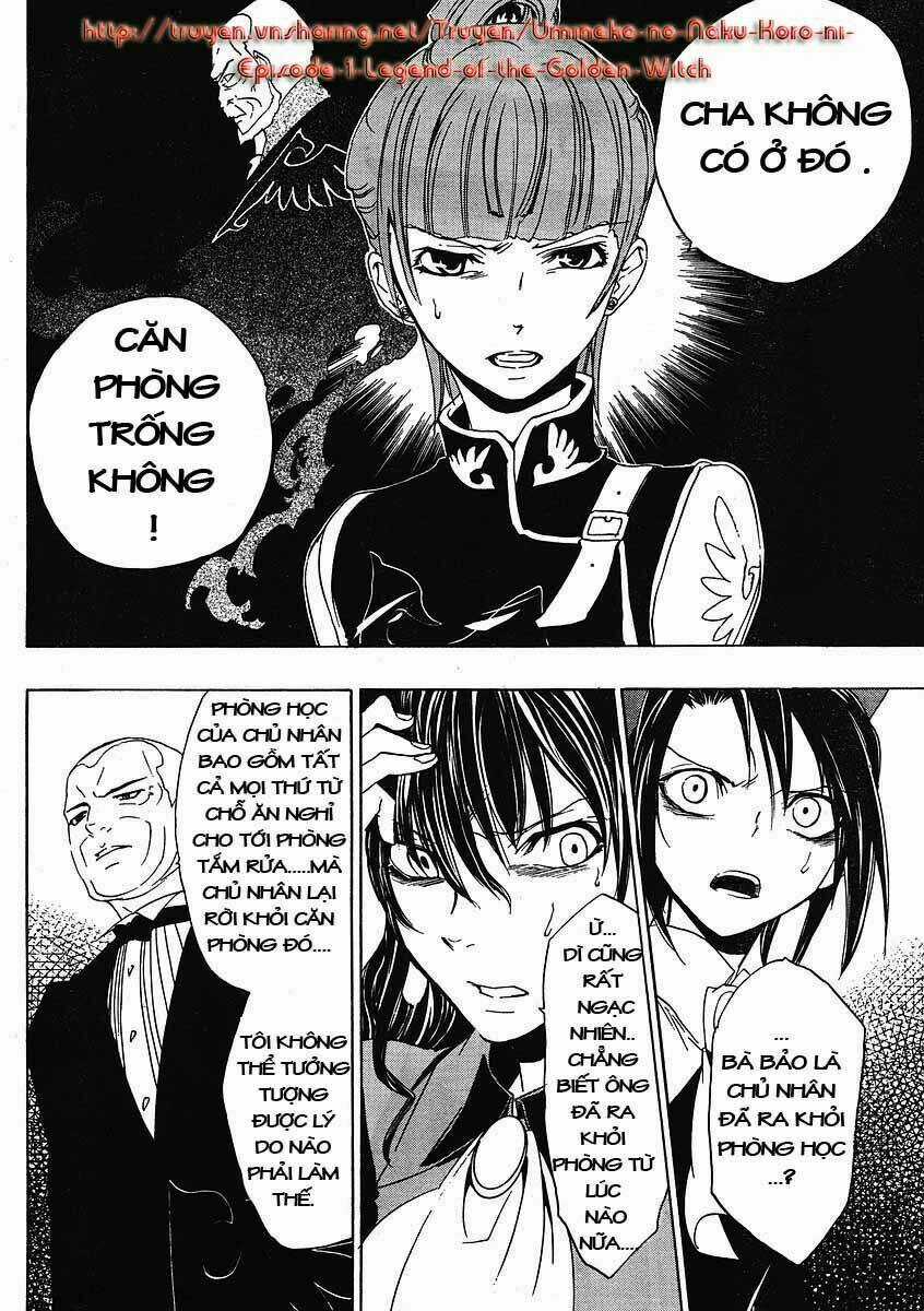 Umineko no Naku Koro ni Episode 1: Legend of the Golden Witch Chapter 9 trang 2