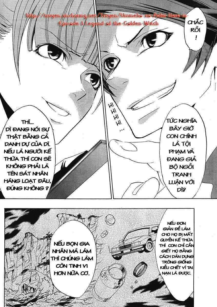 Umineko no Naku Koro ni Episode 1: Legend of the Golden Witch Chapter 9 trang 24