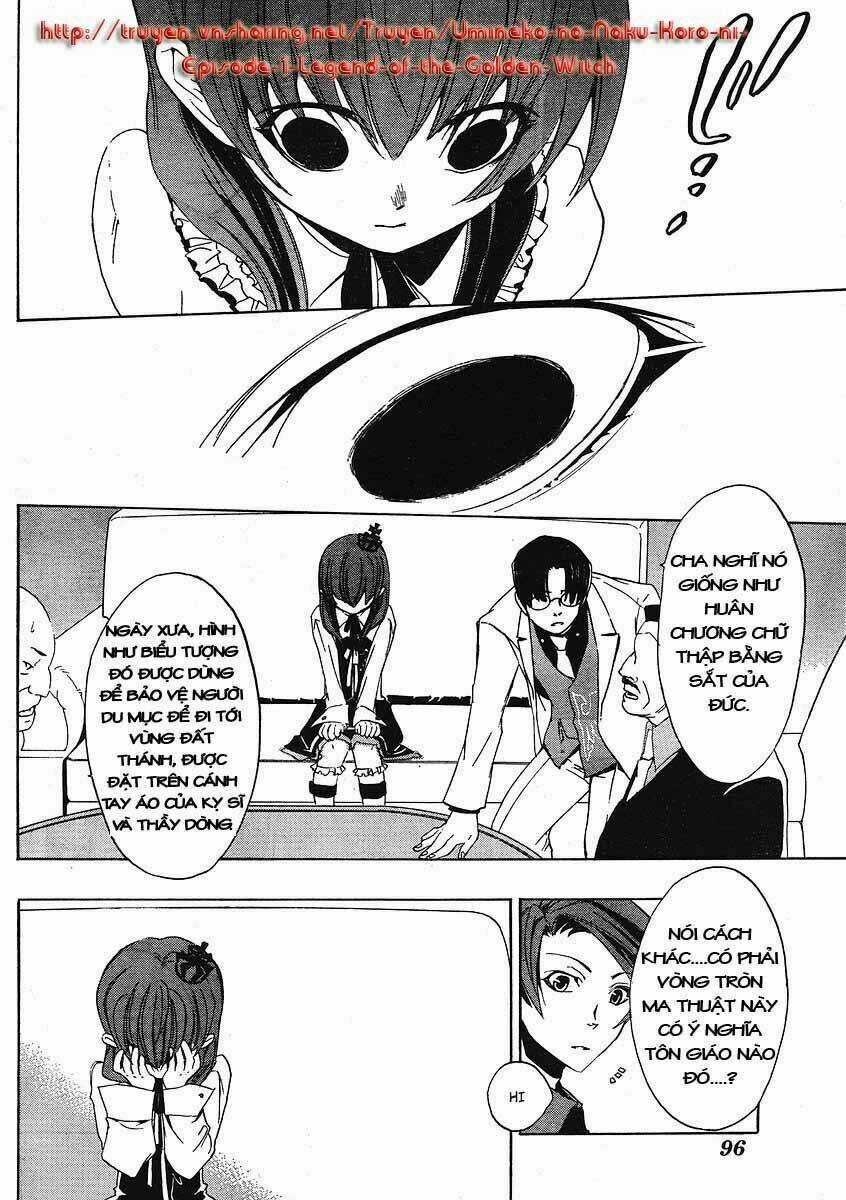 Umineko no Naku Koro ni Episode 1: Legend of the Golden Witch Chapter 9 trang 29