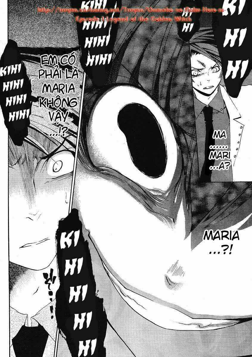 Umineko no Naku Koro ni Episode 1: Legend of the Golden Witch Chapter 9 trang 33
