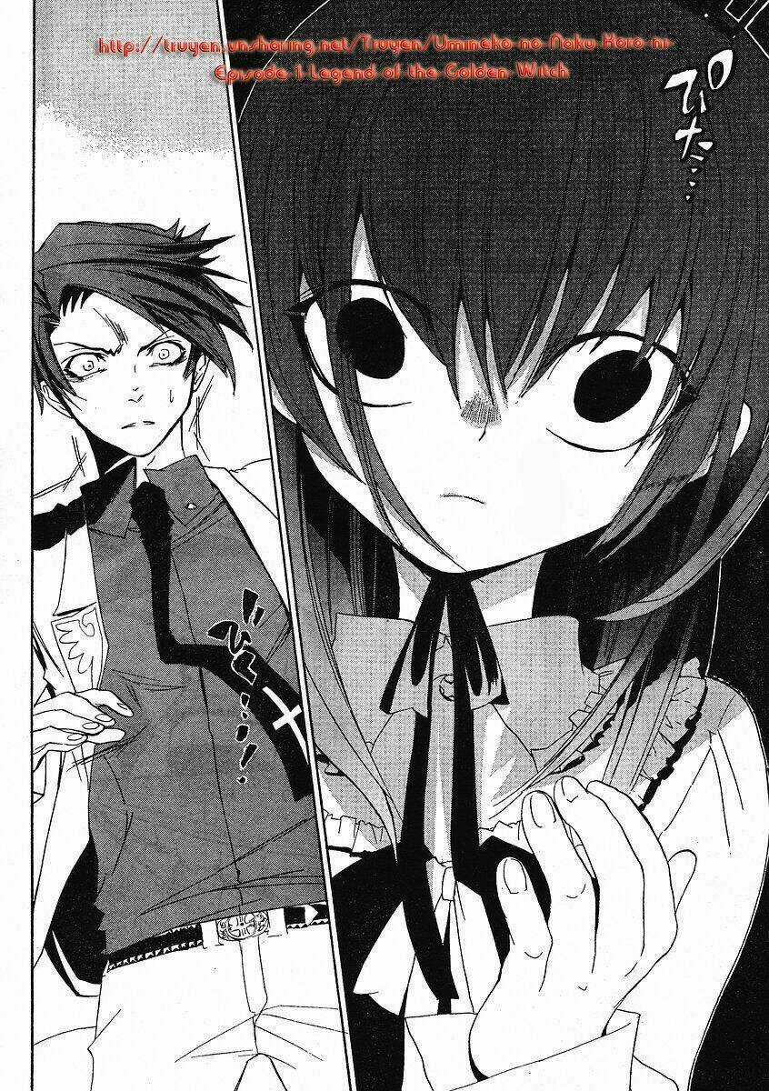 Umineko no Naku Koro ni Episode 1: Legend of the Golden Witch Chapter 9 trang 35