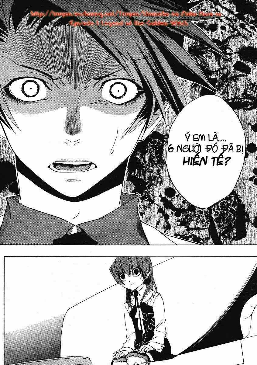 Umineko no Naku Koro ni Episode 1: Legend of the Golden Witch Chapter 9 trang 41