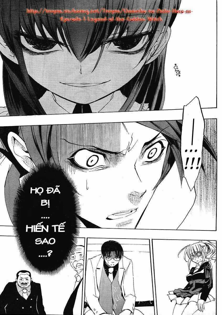 Umineko no Naku Koro ni Episode 1: Legend of the Golden Witch Chapter 9 trang 42