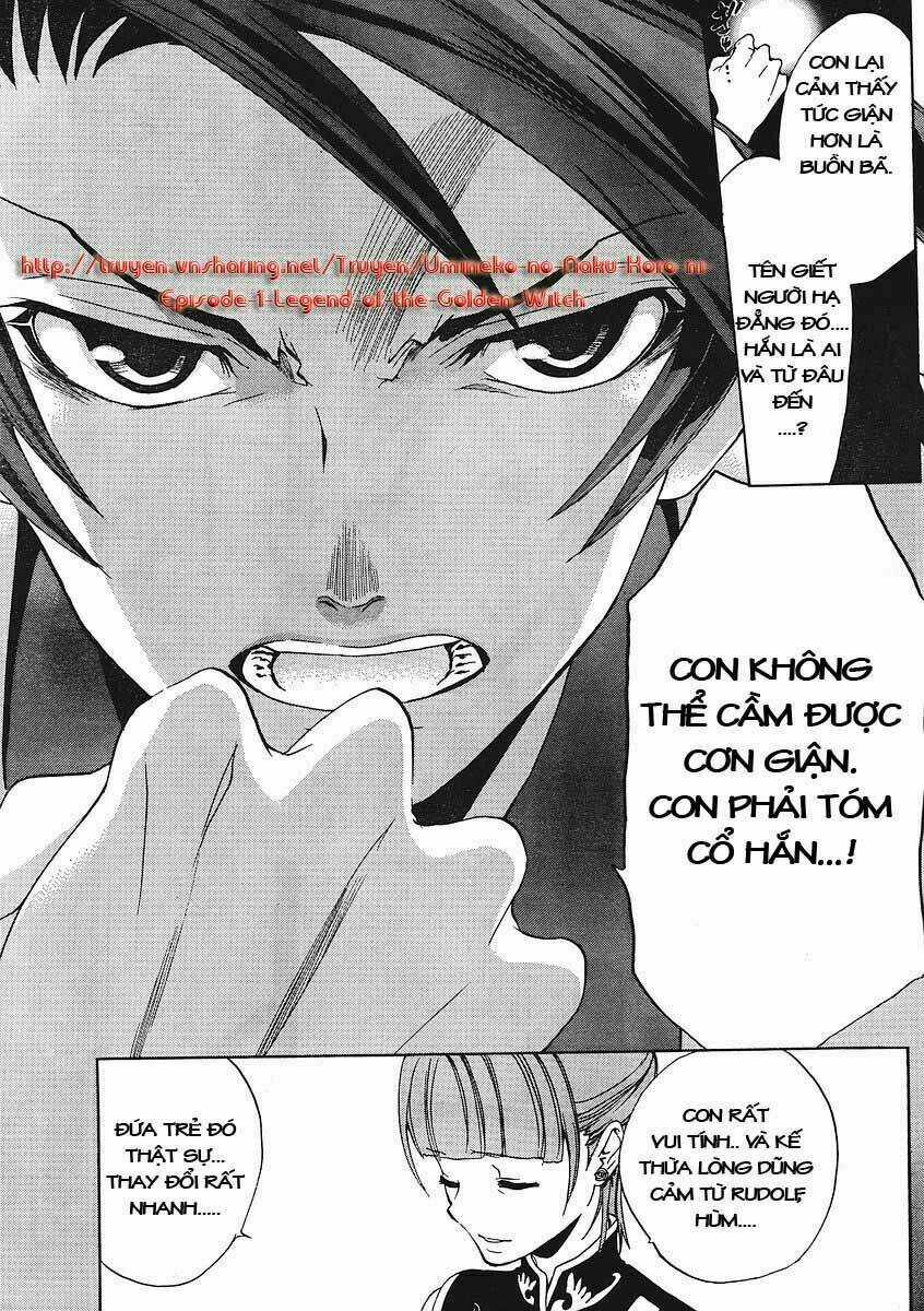 Umineko no Naku Koro ni Episode 1: Legend of the Golden Witch Chapter 9 trang 9