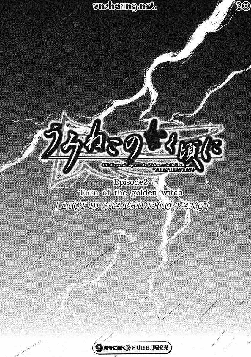Umineko No Naku Koro Ni Episode 2: Turn Of The Golden Witch Chapter 1 trang 28