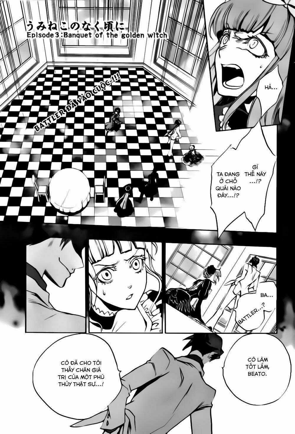 Umineko No Naku Koro Ni Episode 3: Banquet Of The Golden Witch Chapter 18 trang 1