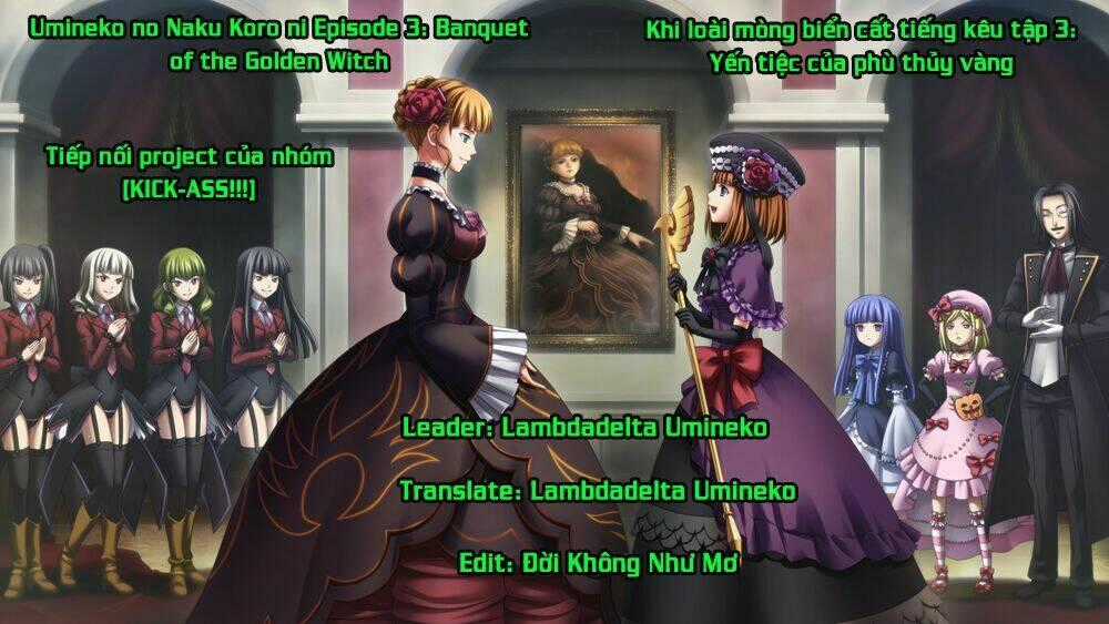 Umineko No Naku Koro Ni Episode 3: Banquet Of The Golden Witch Chapter 20 trang 0