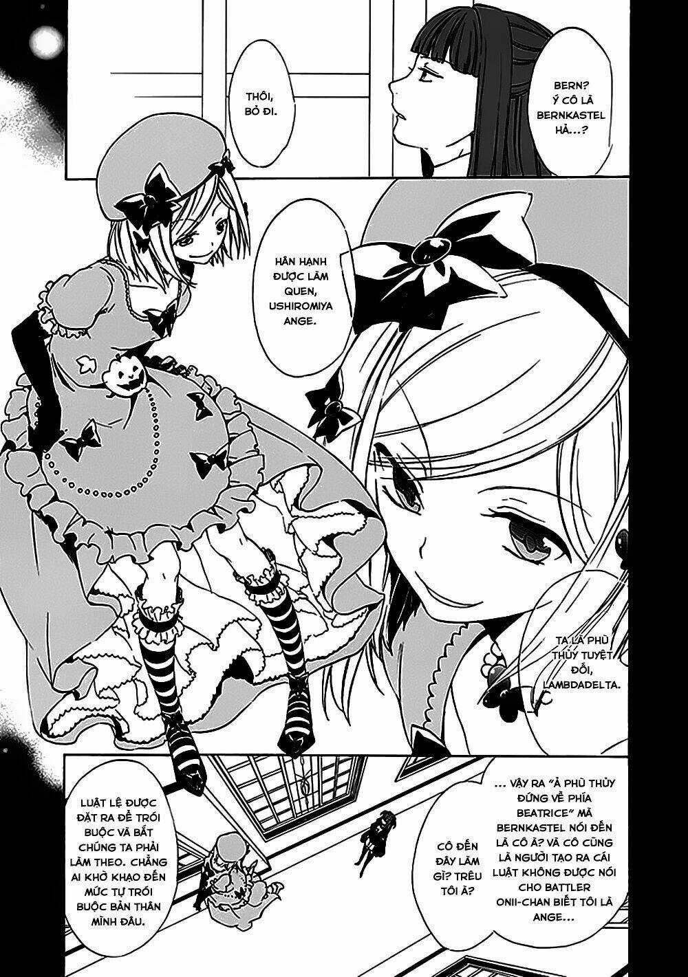 Umineko no Naku Koro ni Episode 4: Alliance of the Golden Witch Chapter 13 trang 38