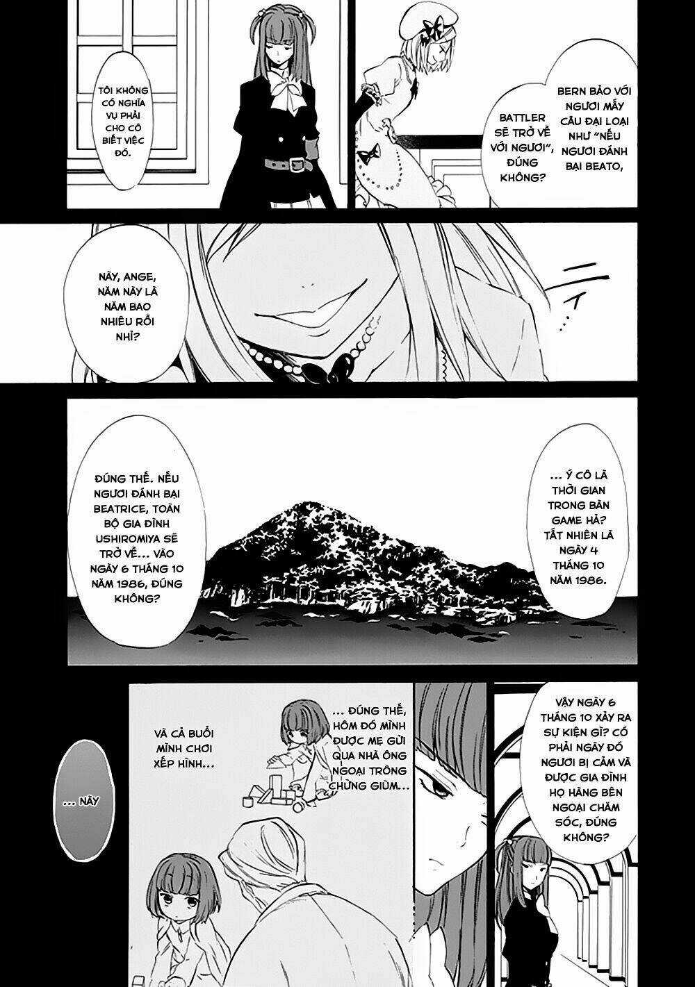Umineko no Naku Koro ni Episode 4: Alliance of the Golden Witch Chapter 13 trang 40