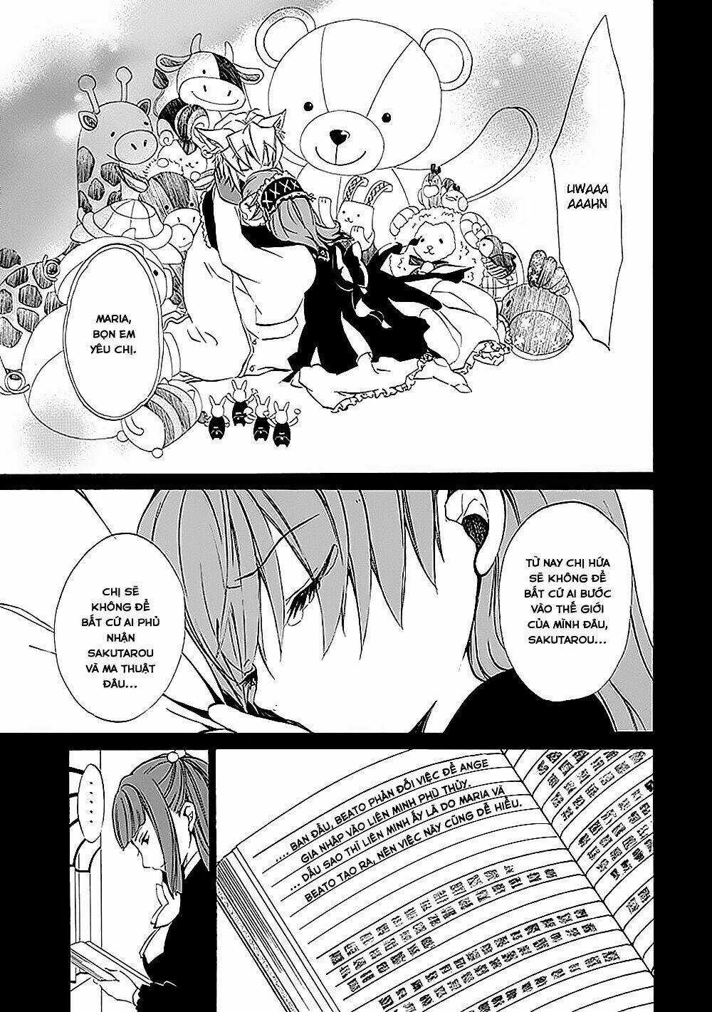 Umineko no Naku Koro ni Episode 4: Alliance of the Golden Witch Chapter 13 trang 8