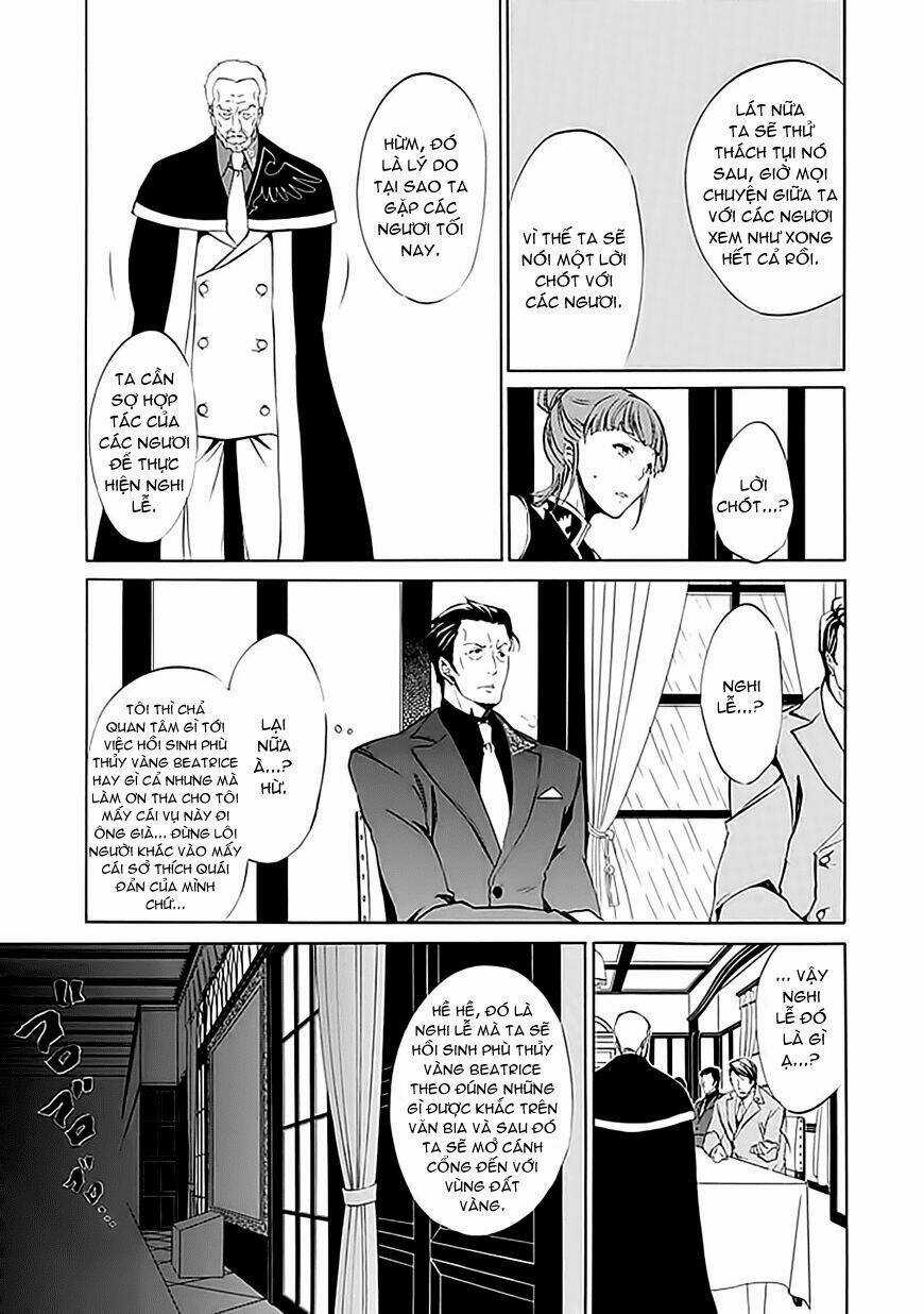 Umineko no Naku Koro ni Episode 4: Alliance of the Golden Witch Chapter 14 trang 28