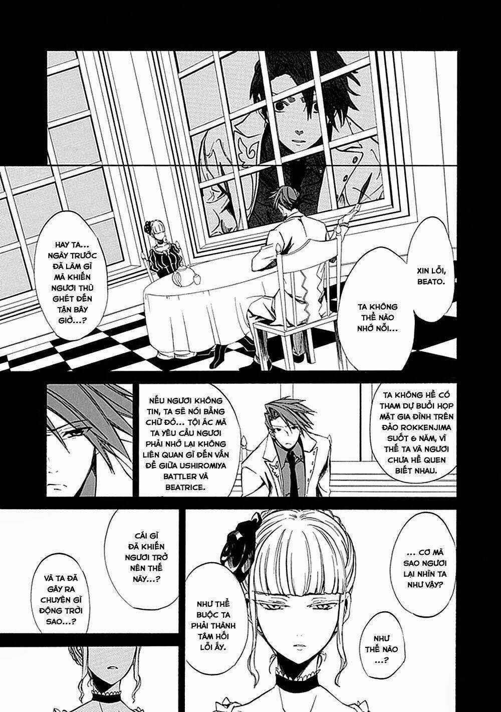 Umineko no Naku Koro ni Episode 4: Alliance of the Golden Witch Chapter 21 trang 37