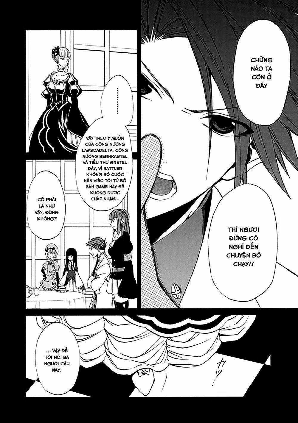 Umineko no Naku Koro ni Episode 4: Alliance of the Golden Witch Chapter 22 trang 26
