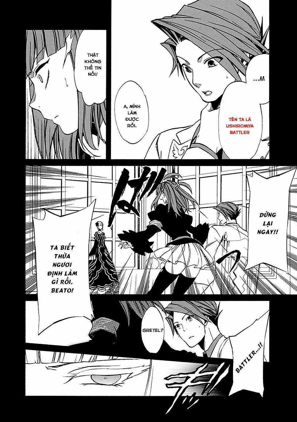 Umineko no Naku Koro ni Episode 4: Alliance of the Golden Witch Chapter 22 trang 28