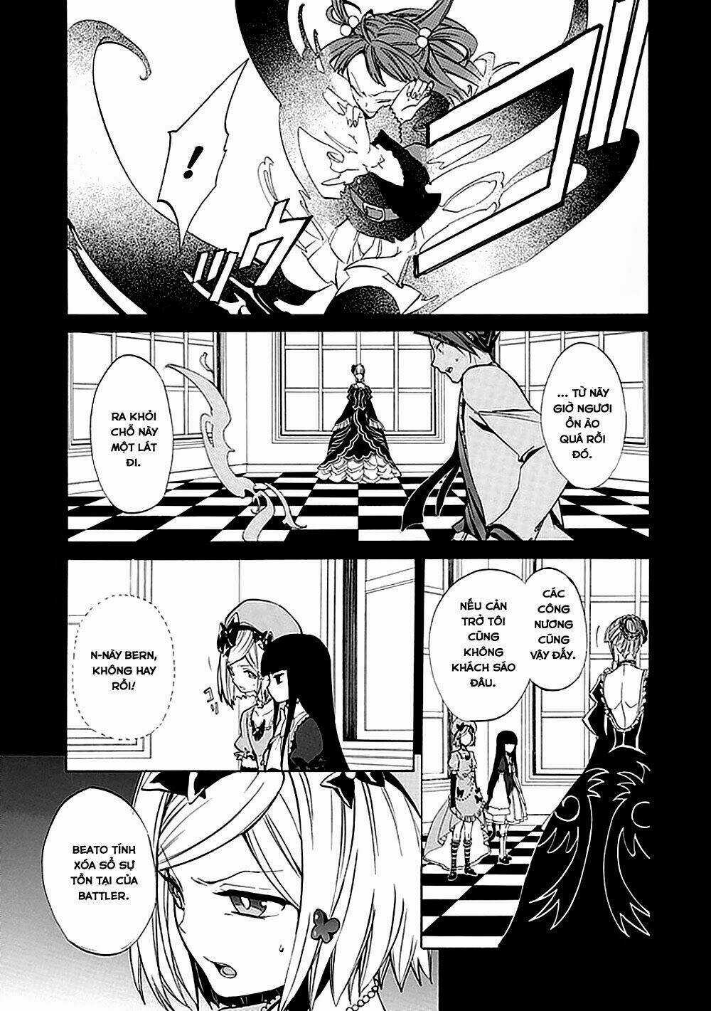 Umineko no Naku Koro ni Episode 4: Alliance of the Golden Witch Chapter 22 trang 29