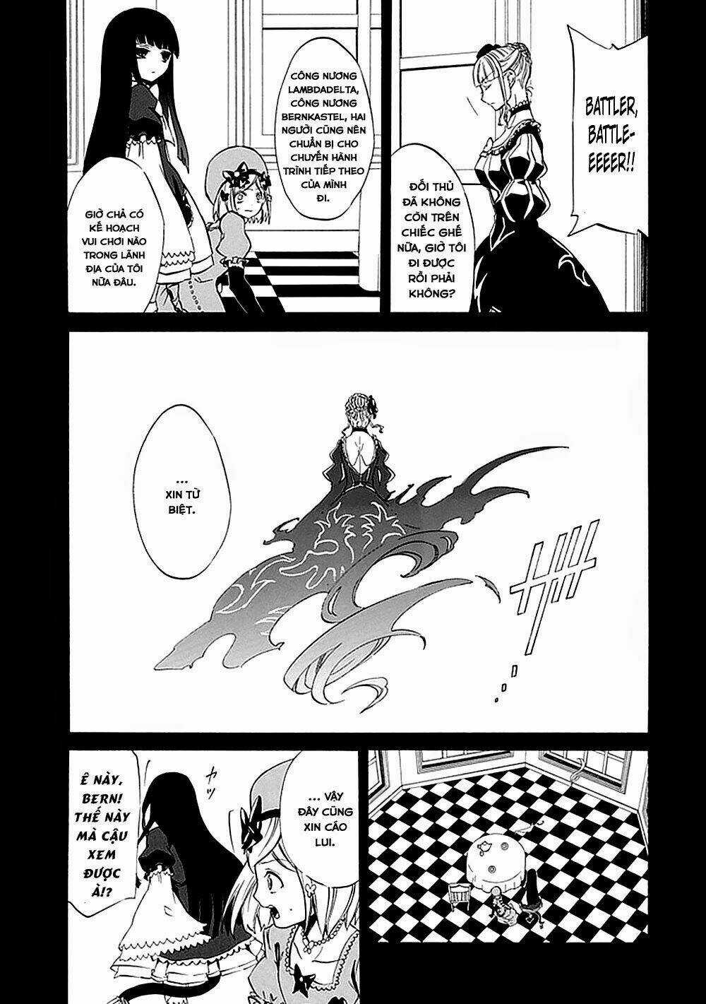 Umineko no Naku Koro ni Episode 4: Alliance of the Golden Witch Chapter 22 trang 45