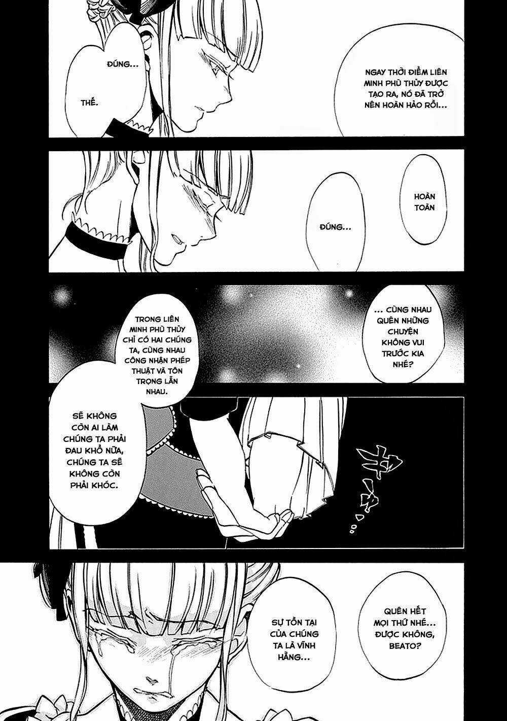 Umineko no Naku Koro ni Episode 4: Alliance of the Golden Witch Chapter 22 trang 50