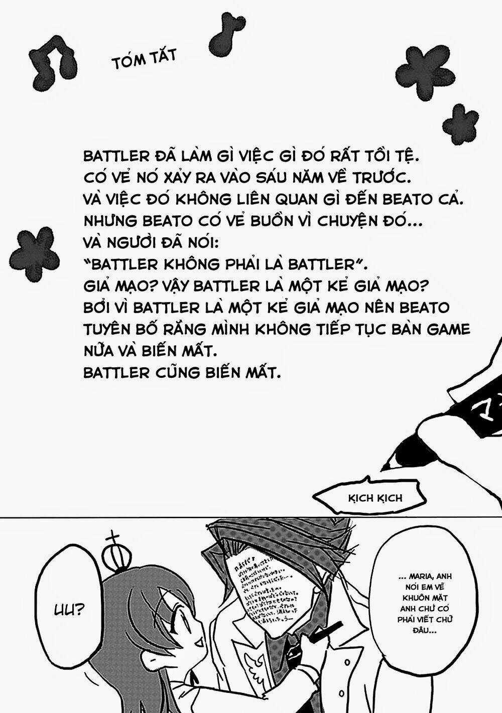 Umineko no Naku Koro ni Episode 4: Alliance of the Golden Witch Chapter 23 trang 2