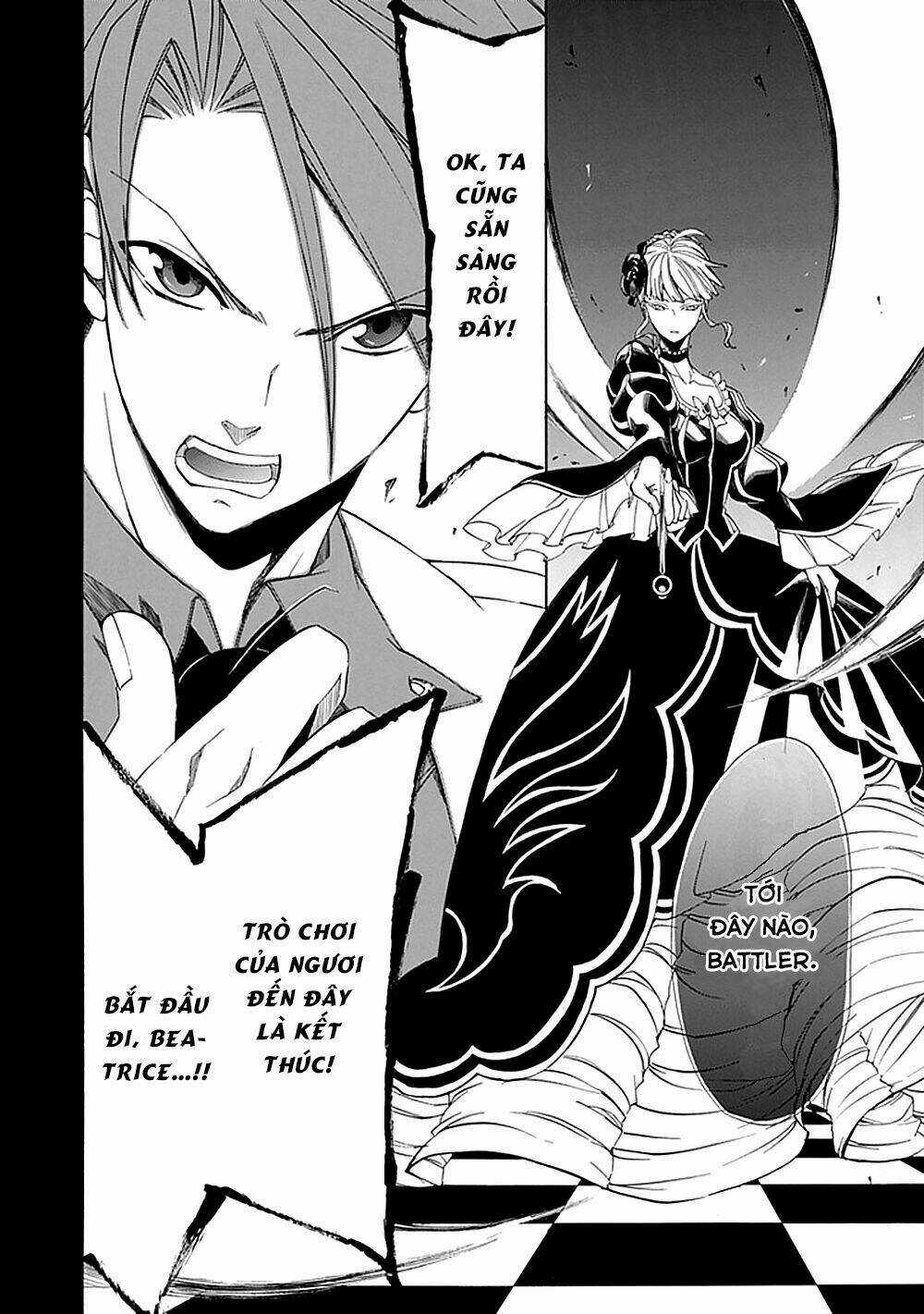 Umineko no Naku Koro ni Episode 4: Alliance of the Golden Witch Chapter 26 trang 56