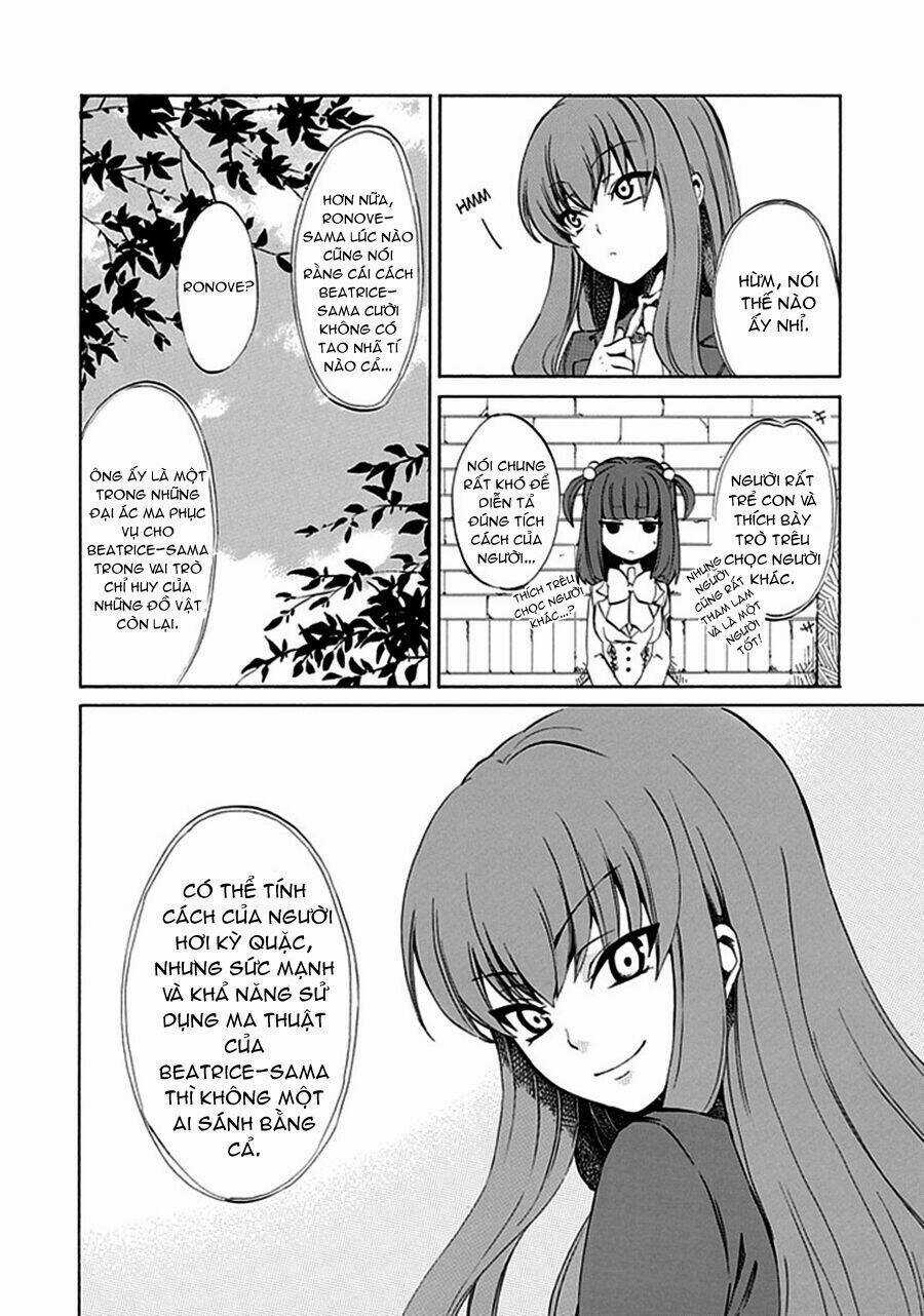 Umineko no Naku Koro ni Episode 4: Alliance of the Golden Witch Chapter 8 trang 28