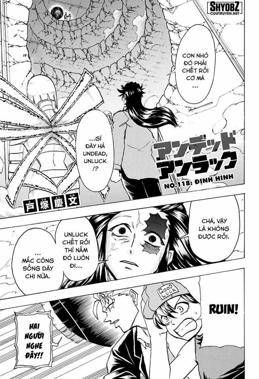 Undead Unluck Chapter 118 trang 1