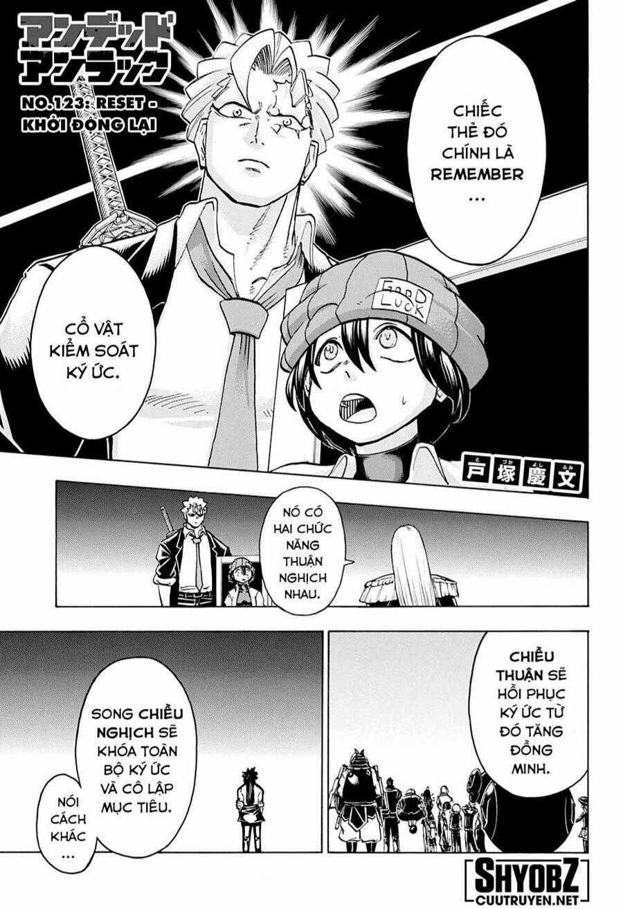 Undead Unluck Chapter 123 trang 1